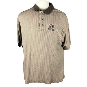 San Francisco 49ers Vintage 90s Polo Shirt Size Large By Lee Sports NFL Football